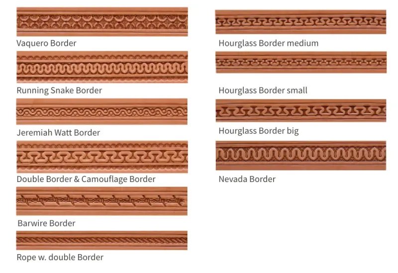 AM SaddleWorld Pro Bordertooling am Westernsattel