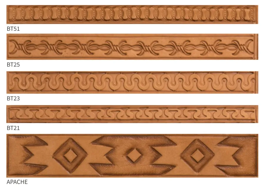 Bordertooling mit floralem Ziermuster