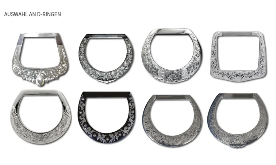 D-Ringe für AM SaddleWorld Pro Sättel