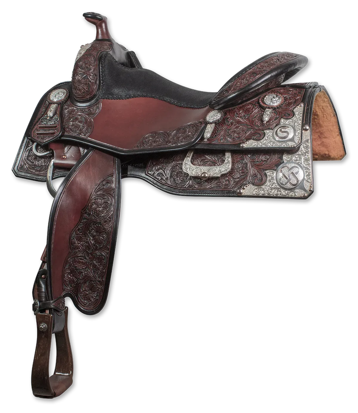 AM Saddleworld Pro - Superior Show Reiner — Reining-Westernsattel von Superior Saddlery bei SaddleWorld