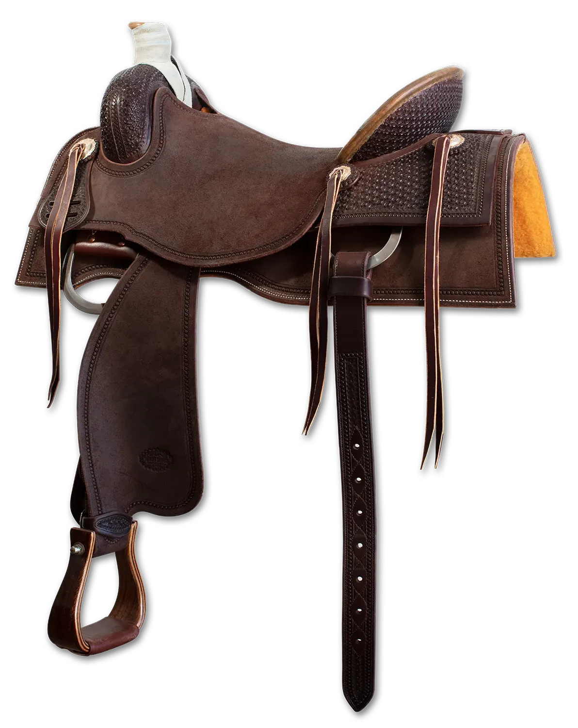 Bud Lyon Ranch Riding Saddle — Ranch Riding-Westernsattel von Superior Saddlery bei SaddleWorld