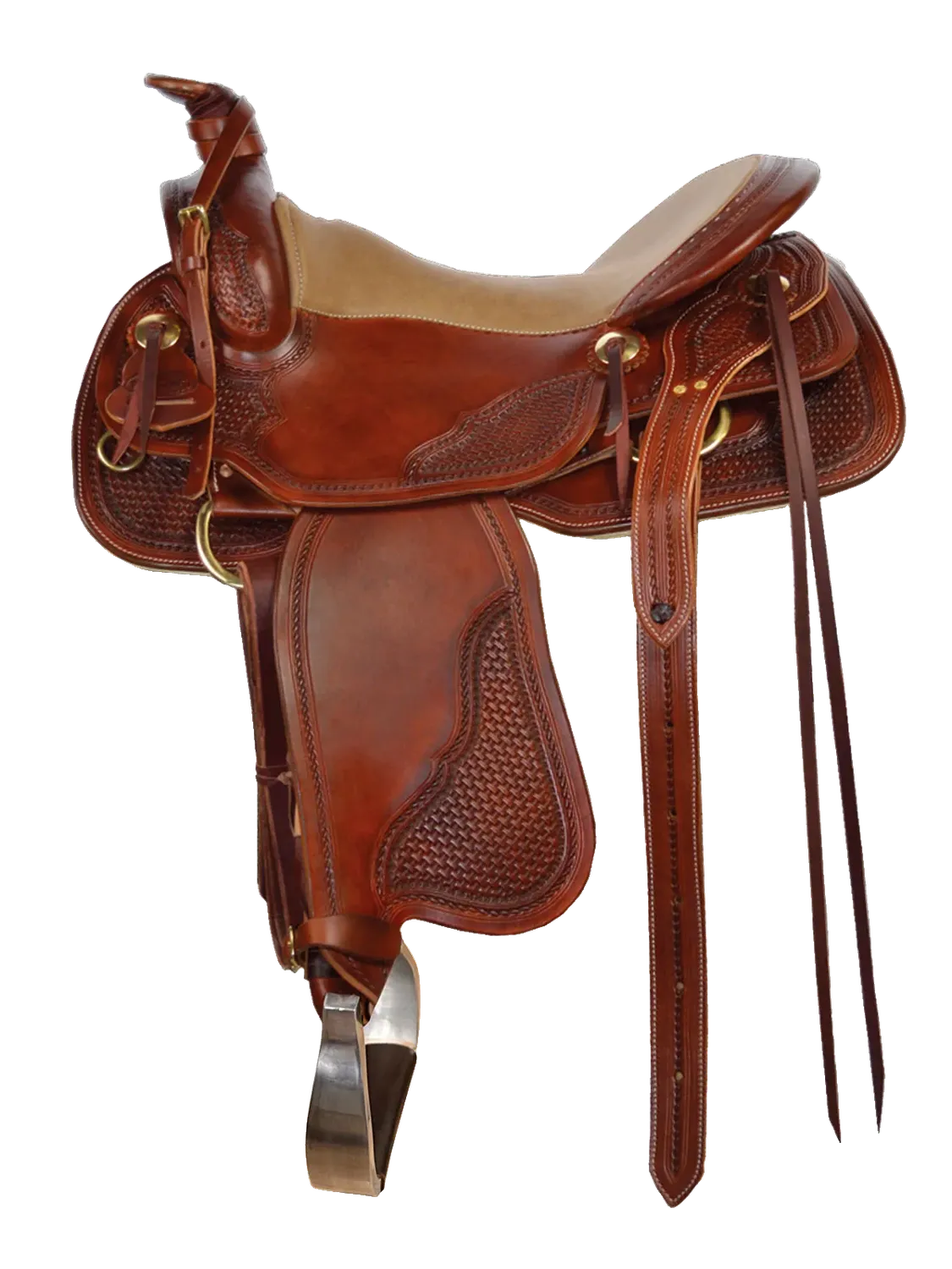 Classic Cowcatcher — Ranch Riding-Westernsattel von Equiflex bei SaddleWorld
