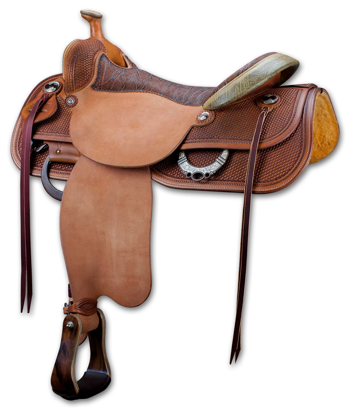 MR Ranch-/Cowhorse — Ranch Riding-Westernsattel von Superior Saddlery bei SaddleWorld