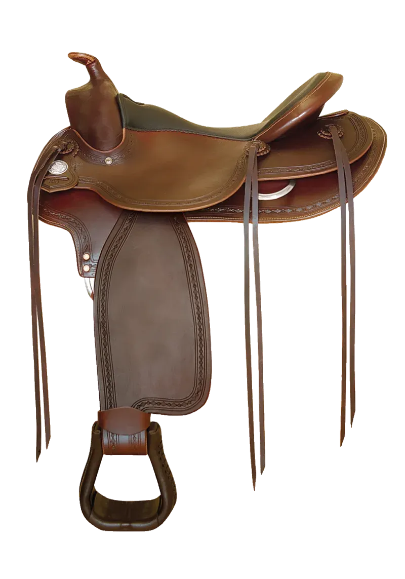 Modell 198 Continental Outdoor — Trail & Freizeit-Westernsattel von Continental bei SaddleWorld