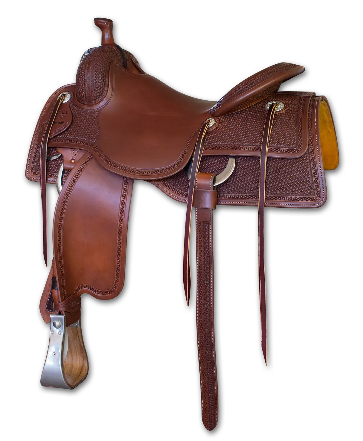 BA Ranch Riding — Ranch Riding-Westernsattel von Superior Saddlery bei SaddleWorld