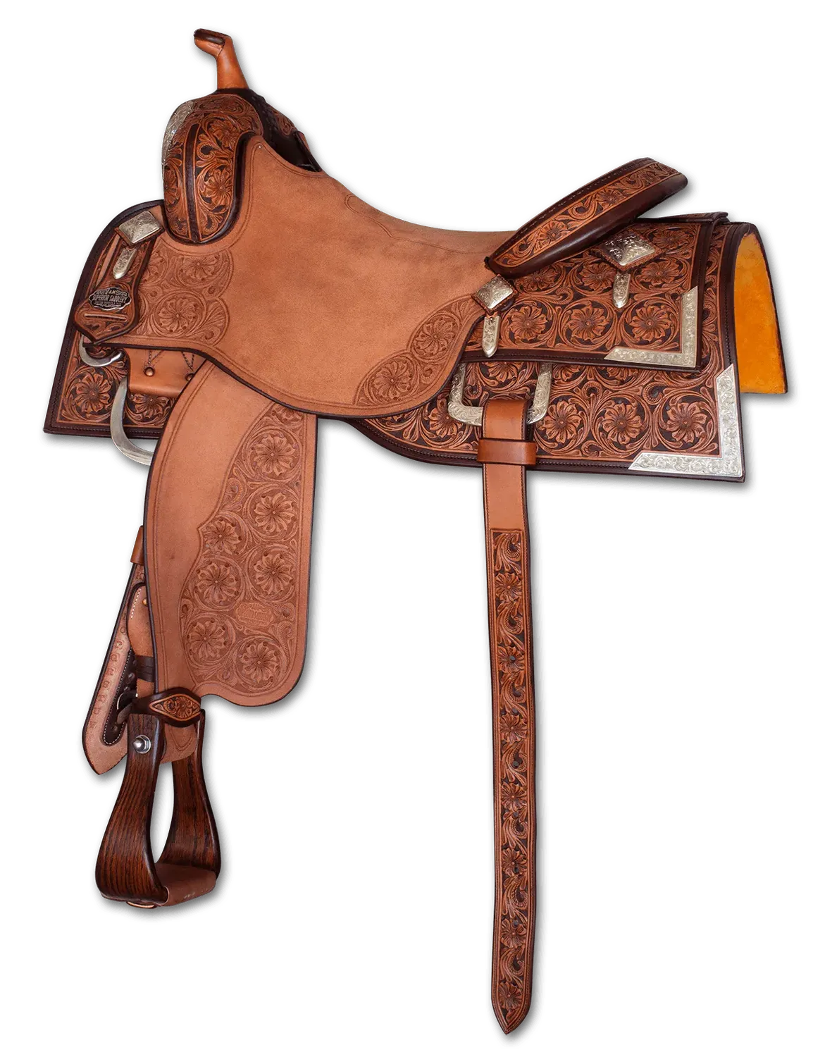 Josh Tishman Reiner — Reining-Westernsattel von Superior Saddlery bei SaddleWorld