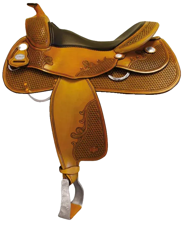 NRHA Vintage antik — Allround-Westernsattel von Equiflex bei SaddleWorld